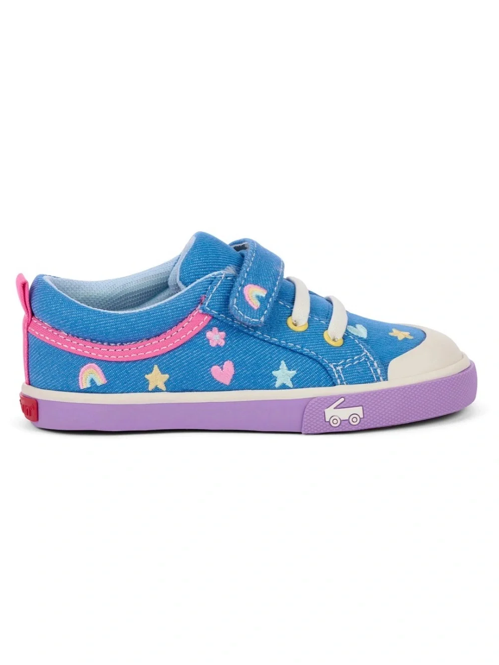 NWOT See Kai Run Kristin Embroidered Sneaker in Happy